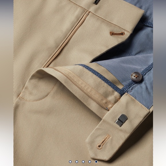 CHARLES TYRWHITT Ultimate Non-Iron Chinos - Taupe - 40/W / 30L - Picture 4 of 7